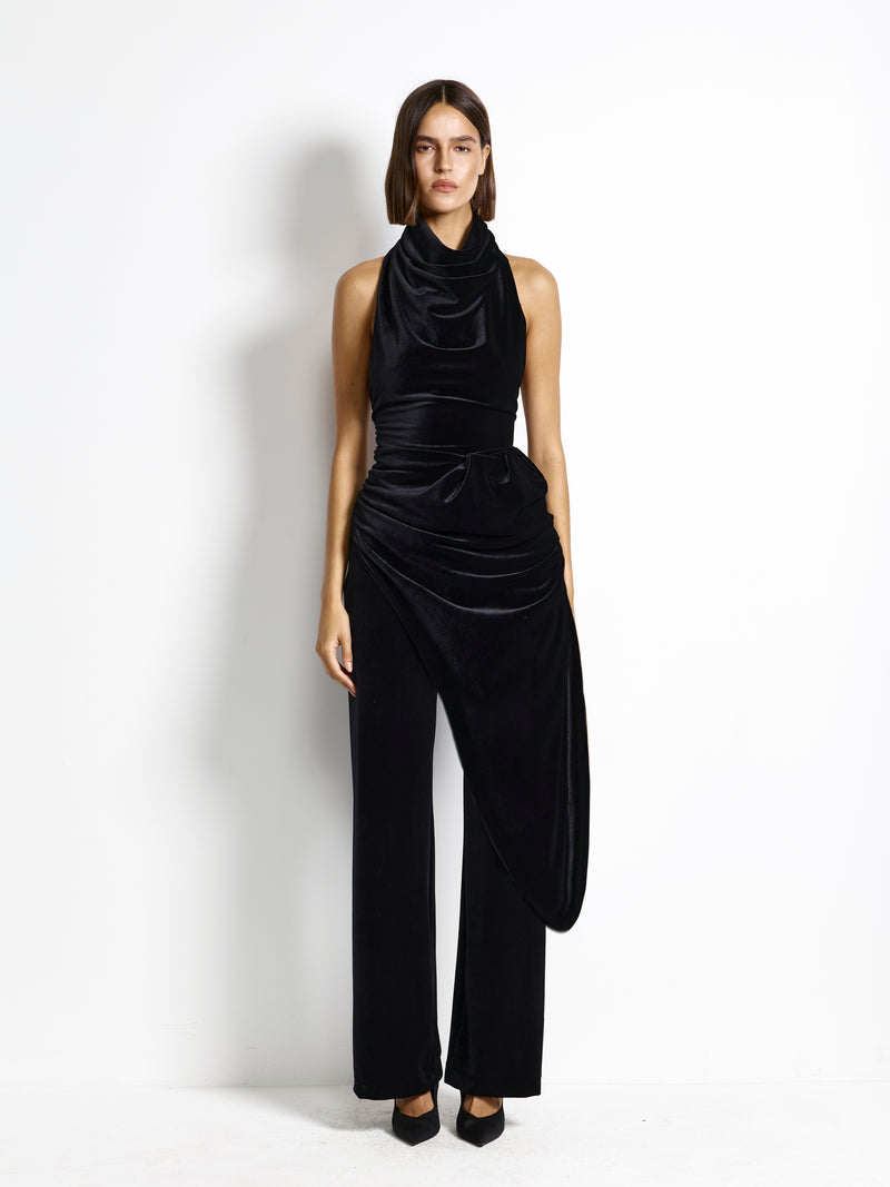Maxima Top - Black Velvet