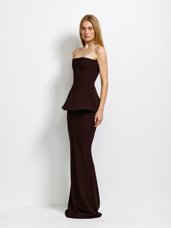 Naya Skirt - Coffee - EFFIE KATS