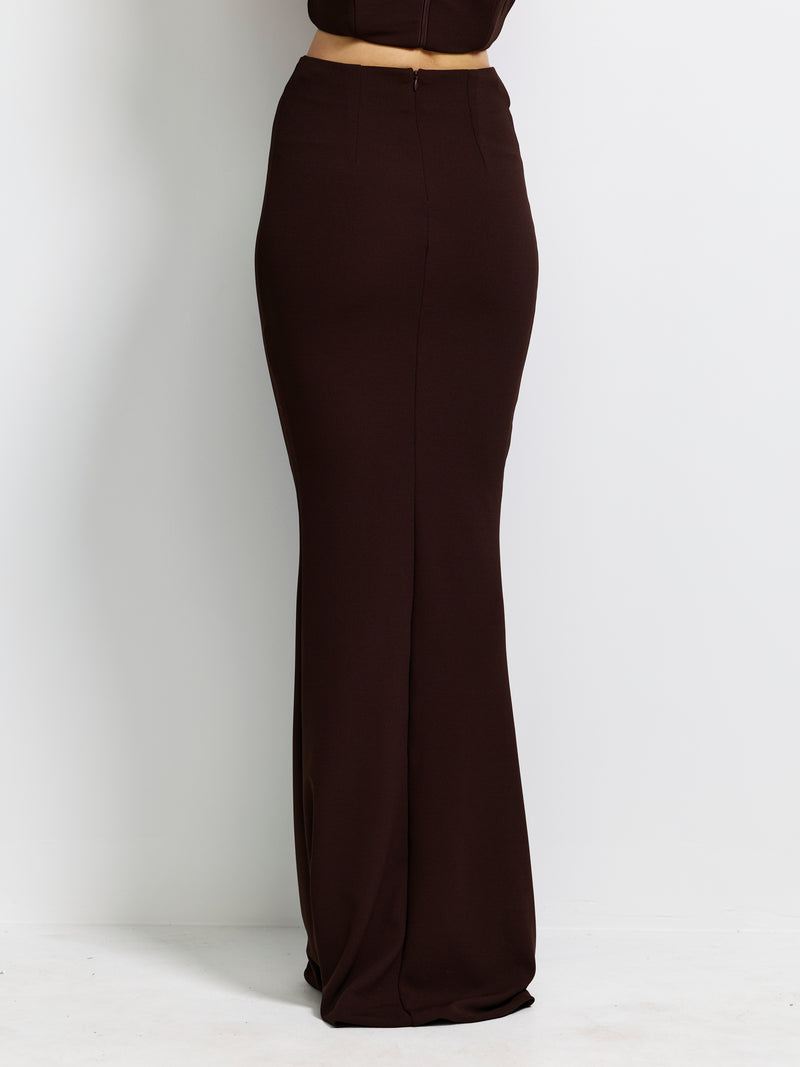 Naya Skirt - Coffee - EFFIE KATS