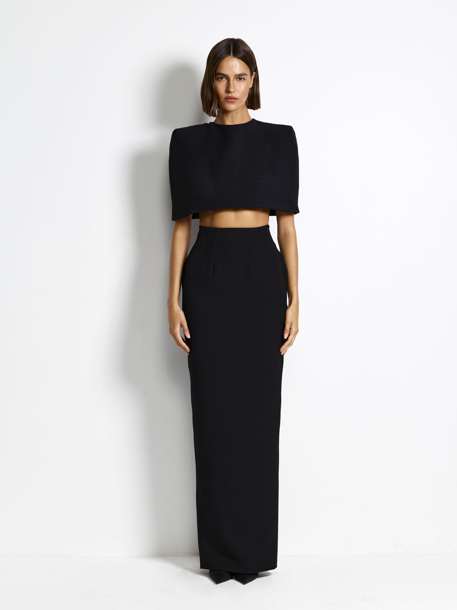 Octavia Skirt - Black - EFFIE KATS