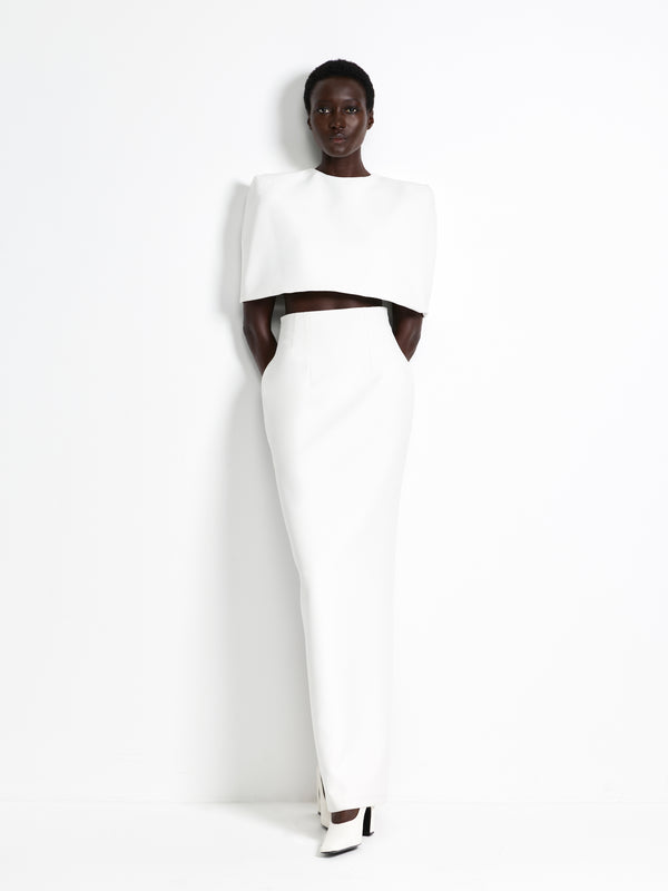 Olympia Cape - Ivory - EFFIE KATS