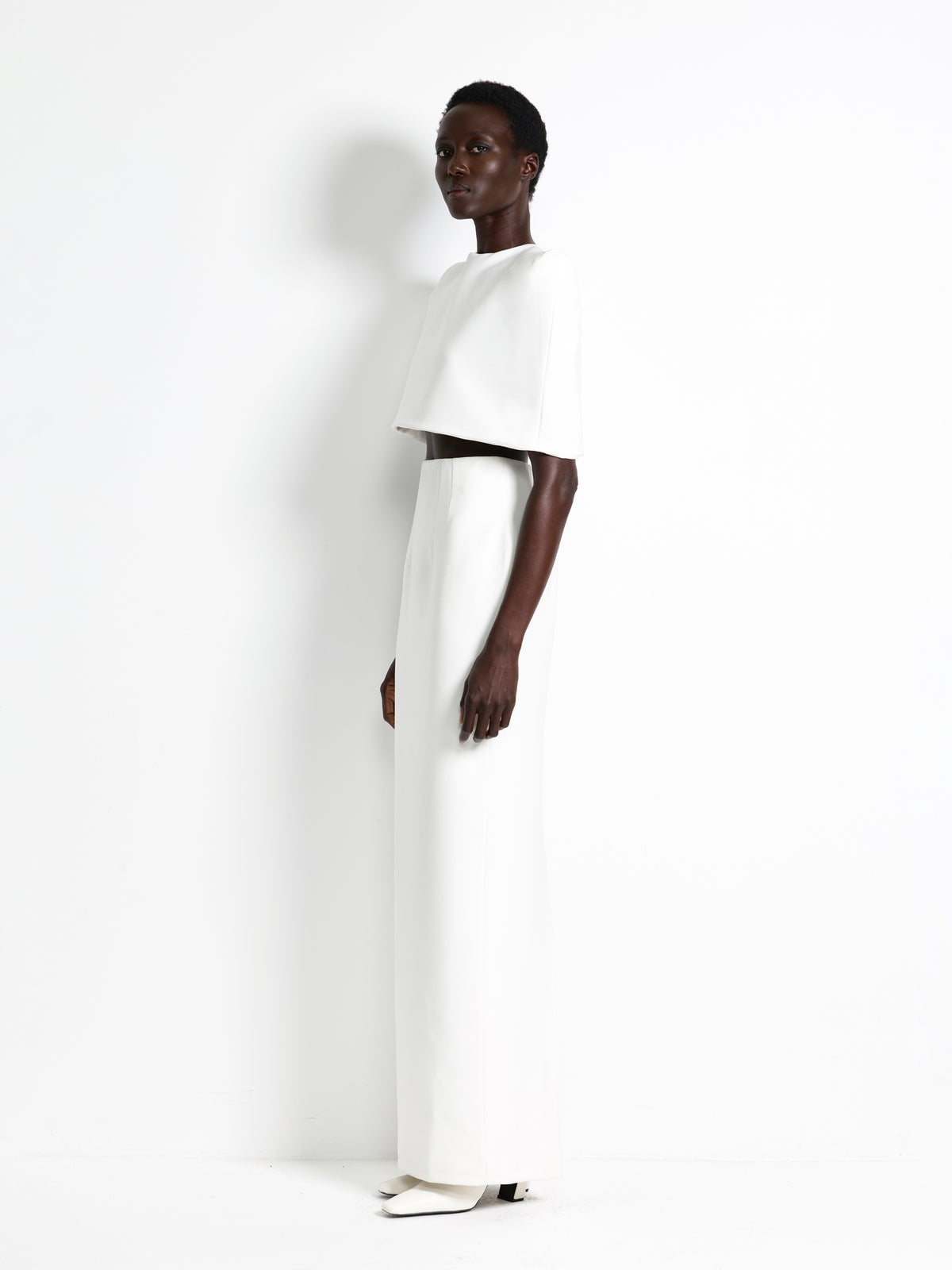 Octavia Skirt - Ivory - EFFIE KATS