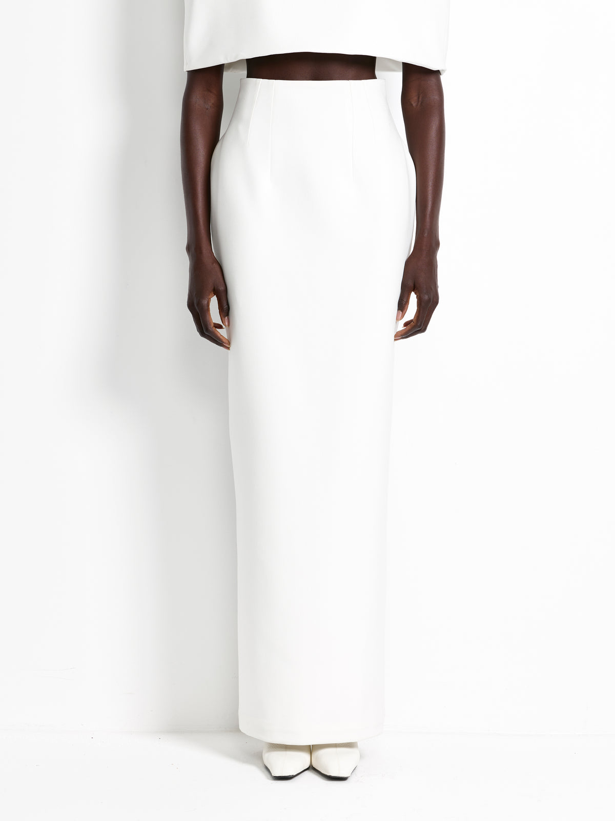 Octavia Skirt - Ivory - EFFIE KATS