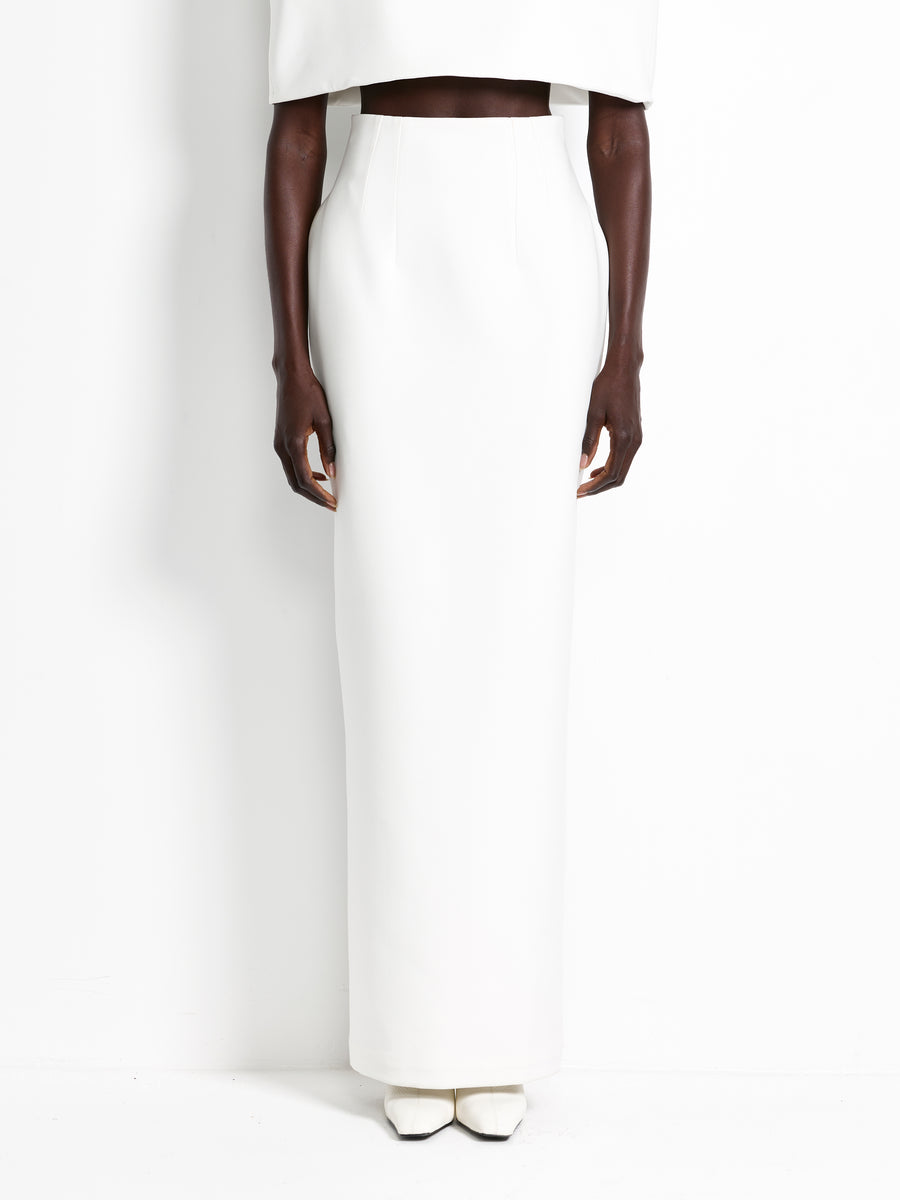 Octavia Skirt - Ivory - EFFIE KATS