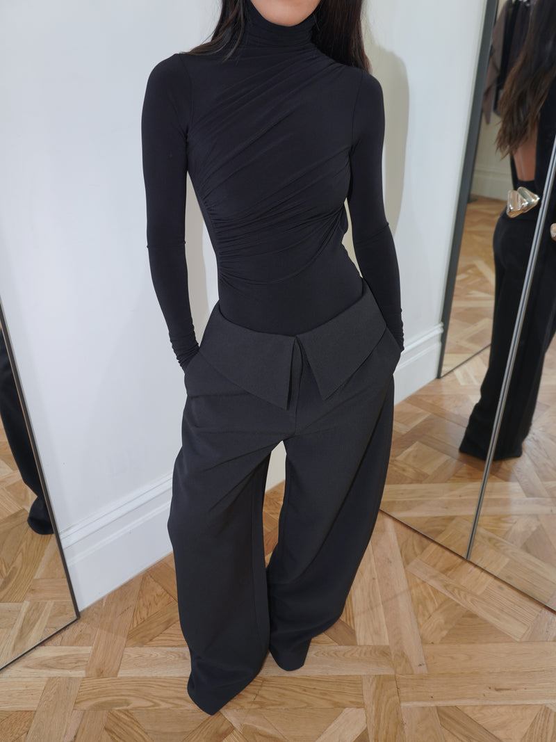 Paloma Bodysuit - Black