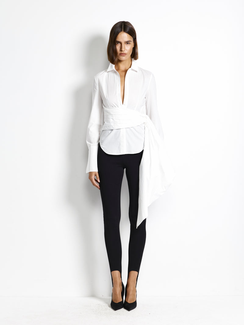 Phillipa Shirt - White - EFFIE KATS