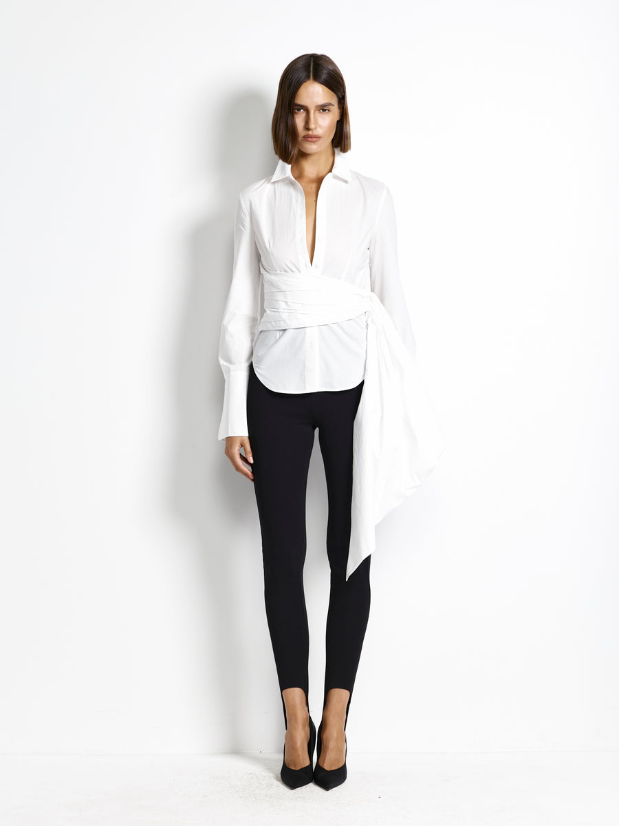 Phillipa Shirt - White - EFFIE KATS