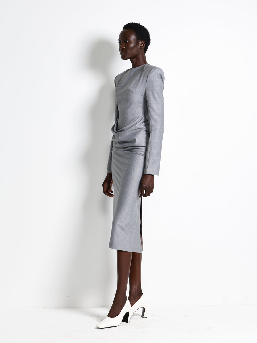 Rosalia Gown - Grey - EFFIE KATS