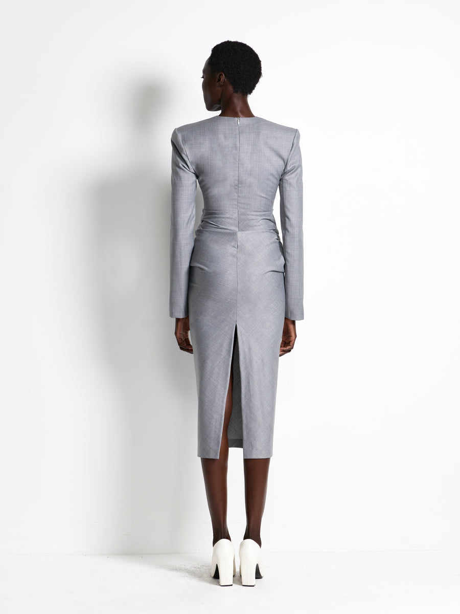 Rosalia Gown - Grey - EFFIE KATS