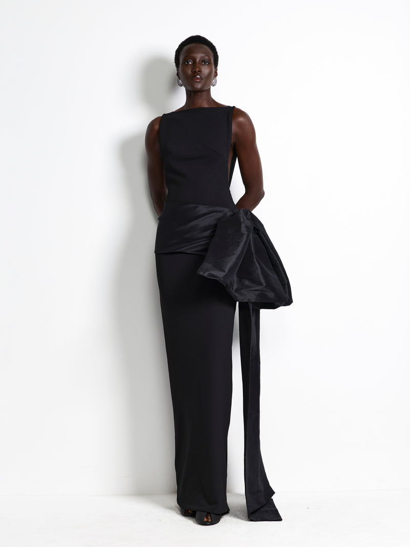 Russian Gown - Black - EFFIE KATS
