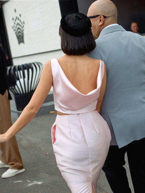 Jackie Dress - Blush - EFFIE KATS