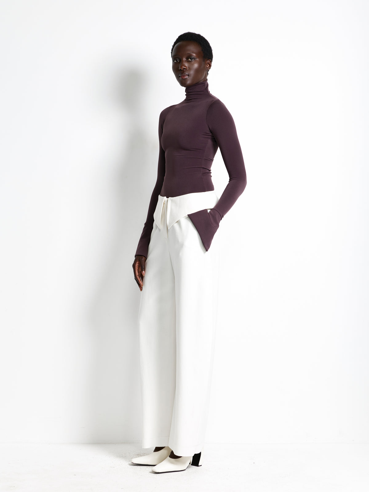 Soho Pant - Ivory - EFFIE KATS
