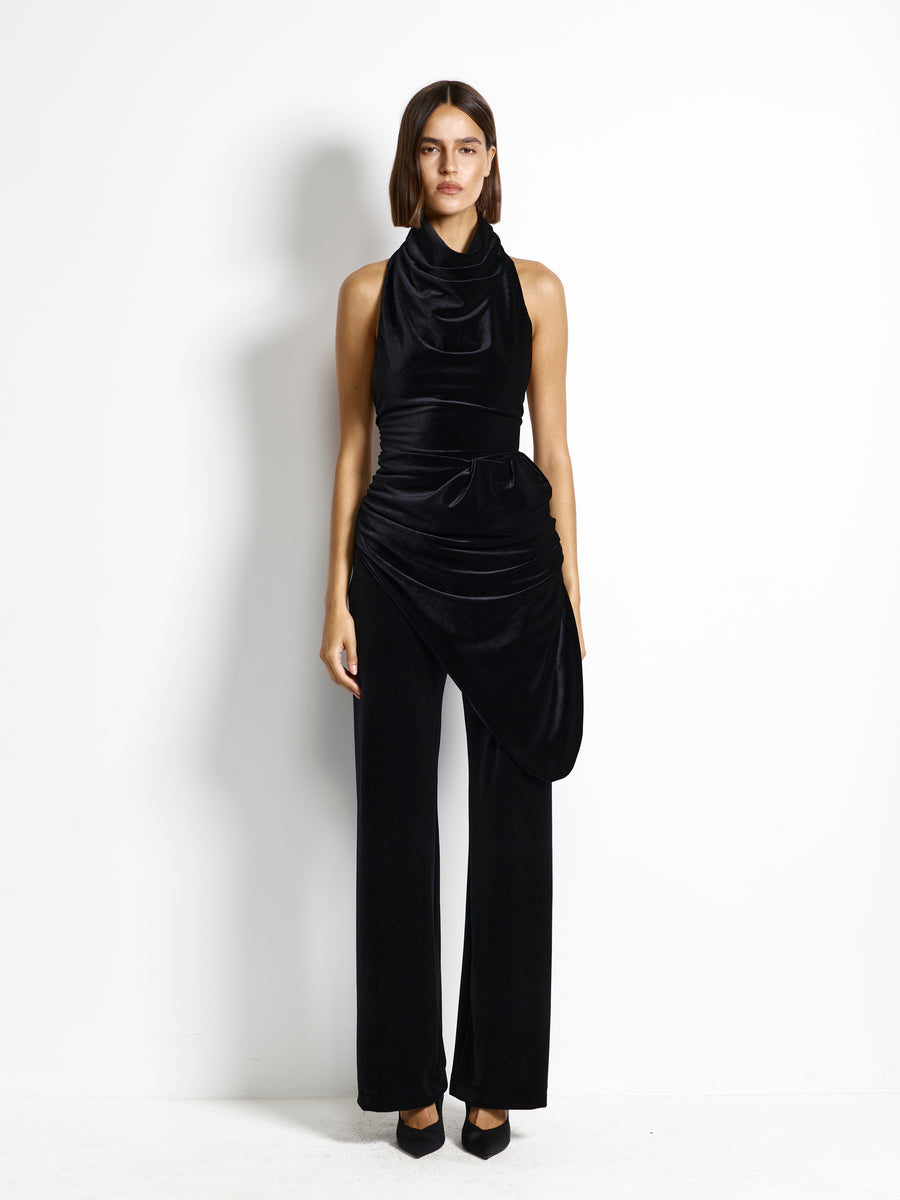 Stevie Pant - Black Velvet - EFFIE KATS