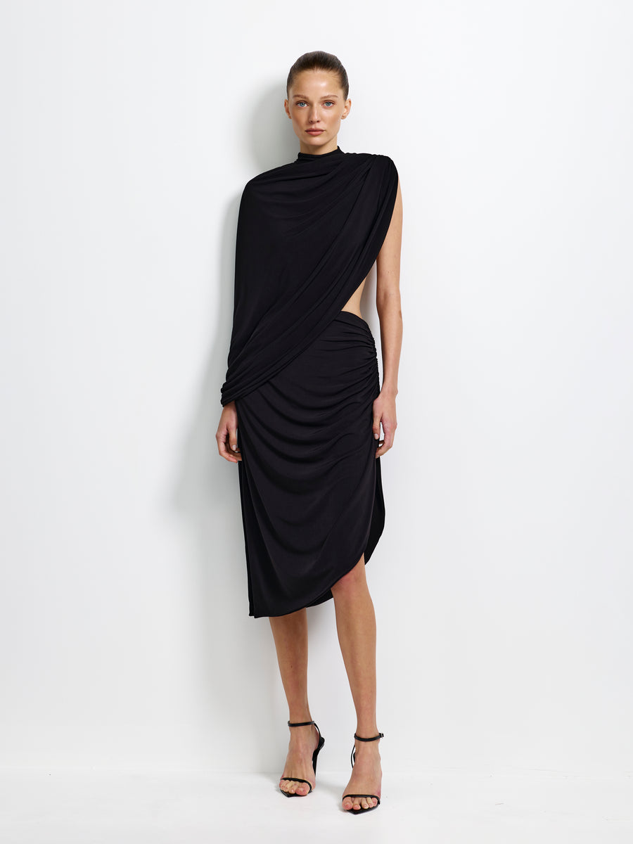 Valentina Top & Skirt - Black - EFFIE KATS