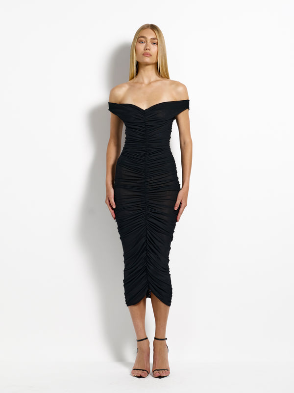 Vianna Midi - Black - EFFIE KATS