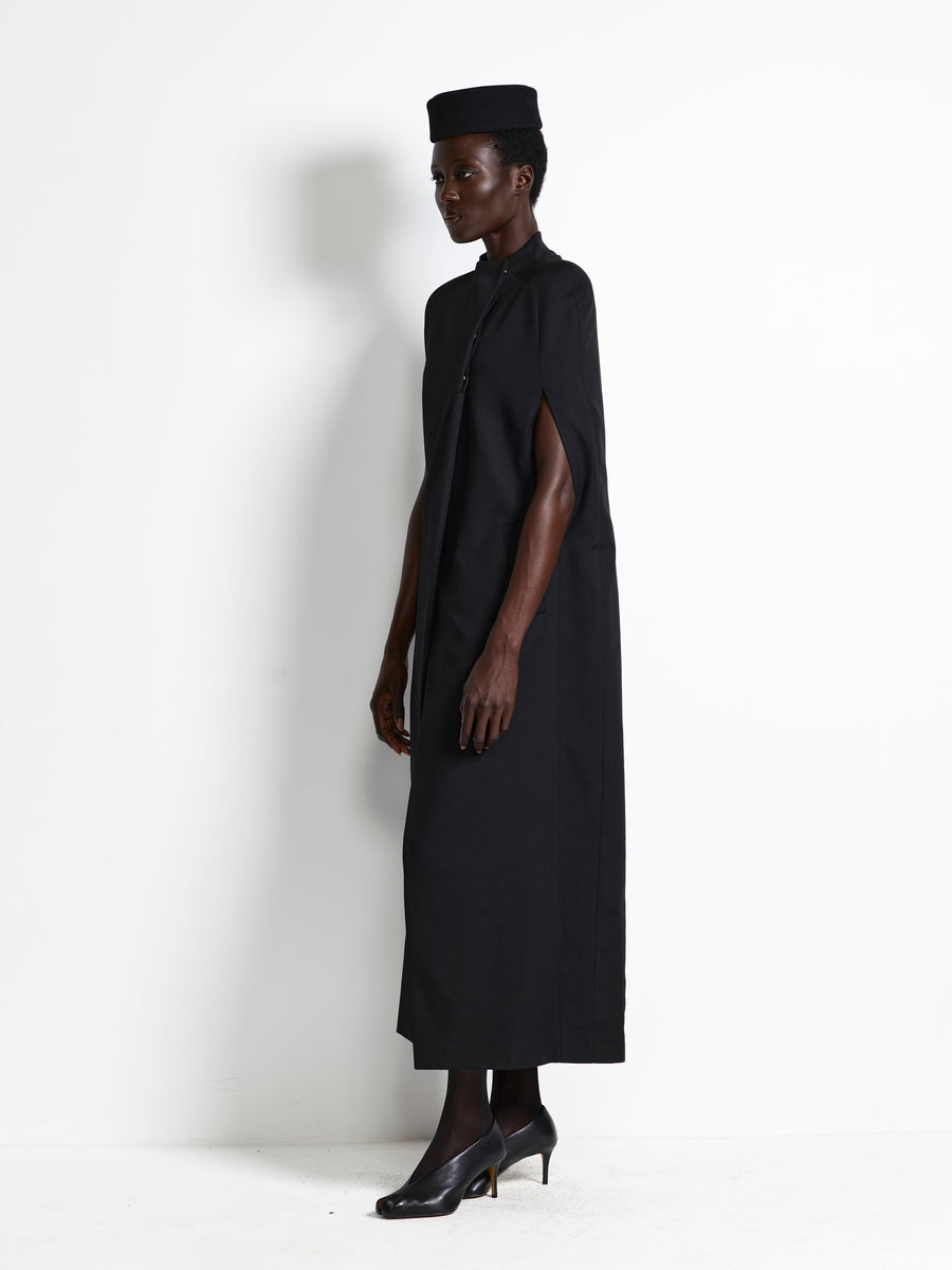 Victtoria Cape - Black - EFFIE KATS