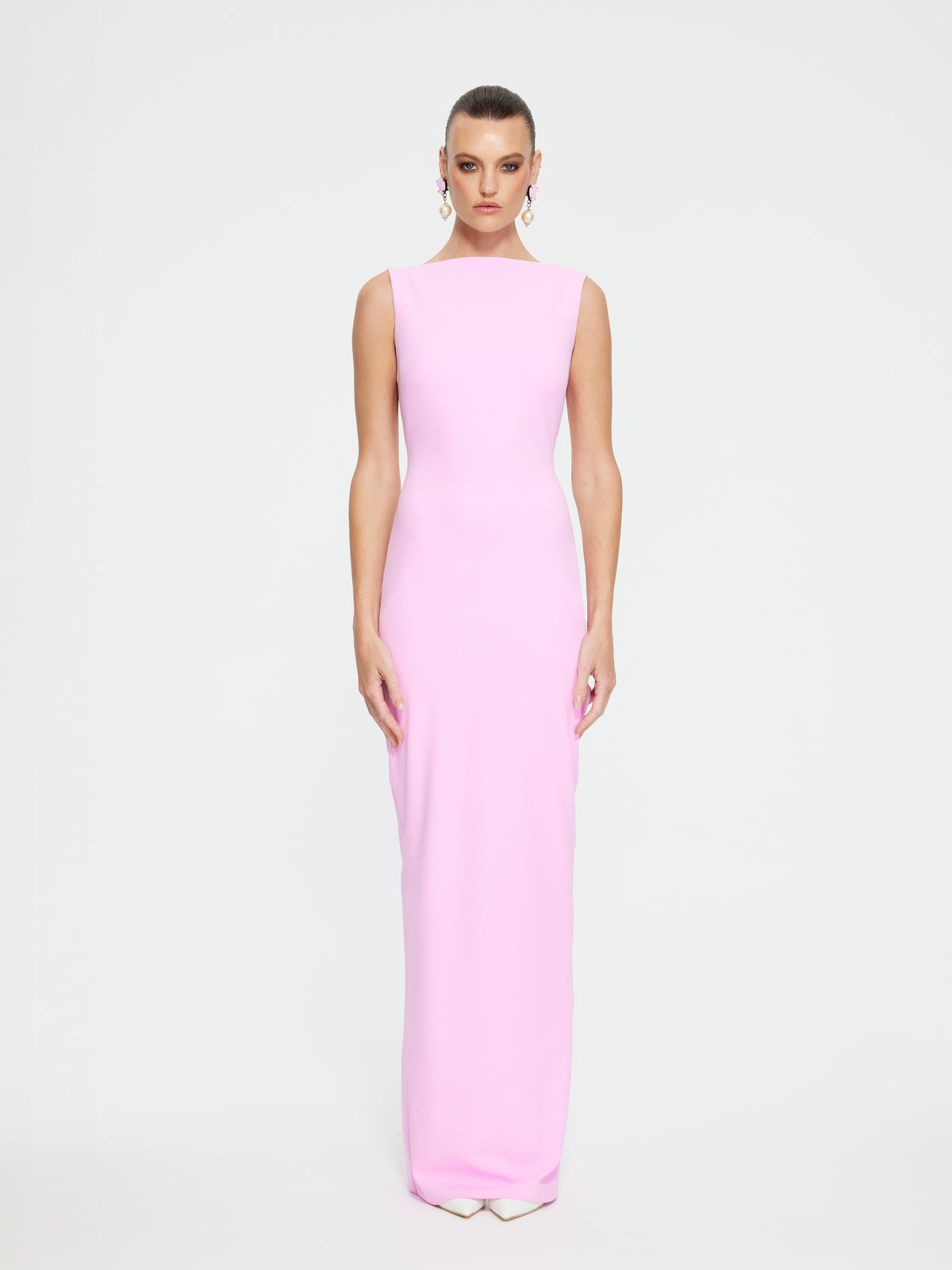 VERONA GOWN - Taffy Pink