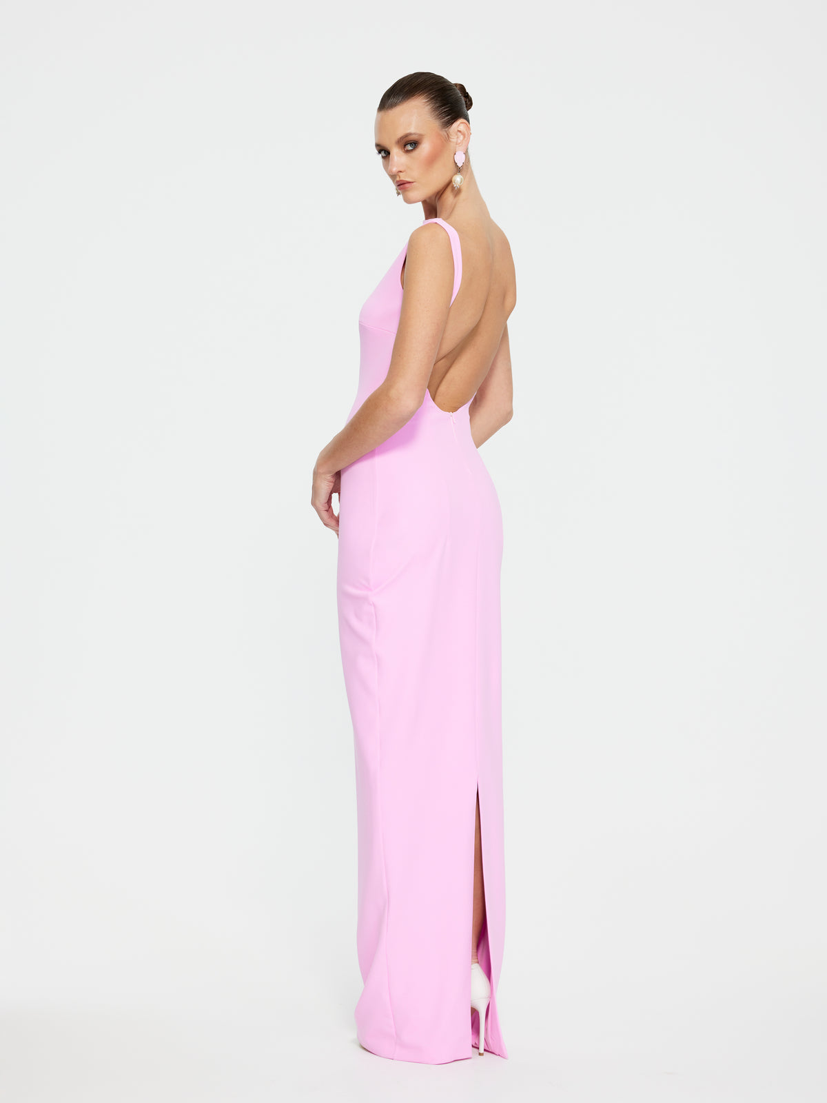 VERONA GOWN - Taffy Pink