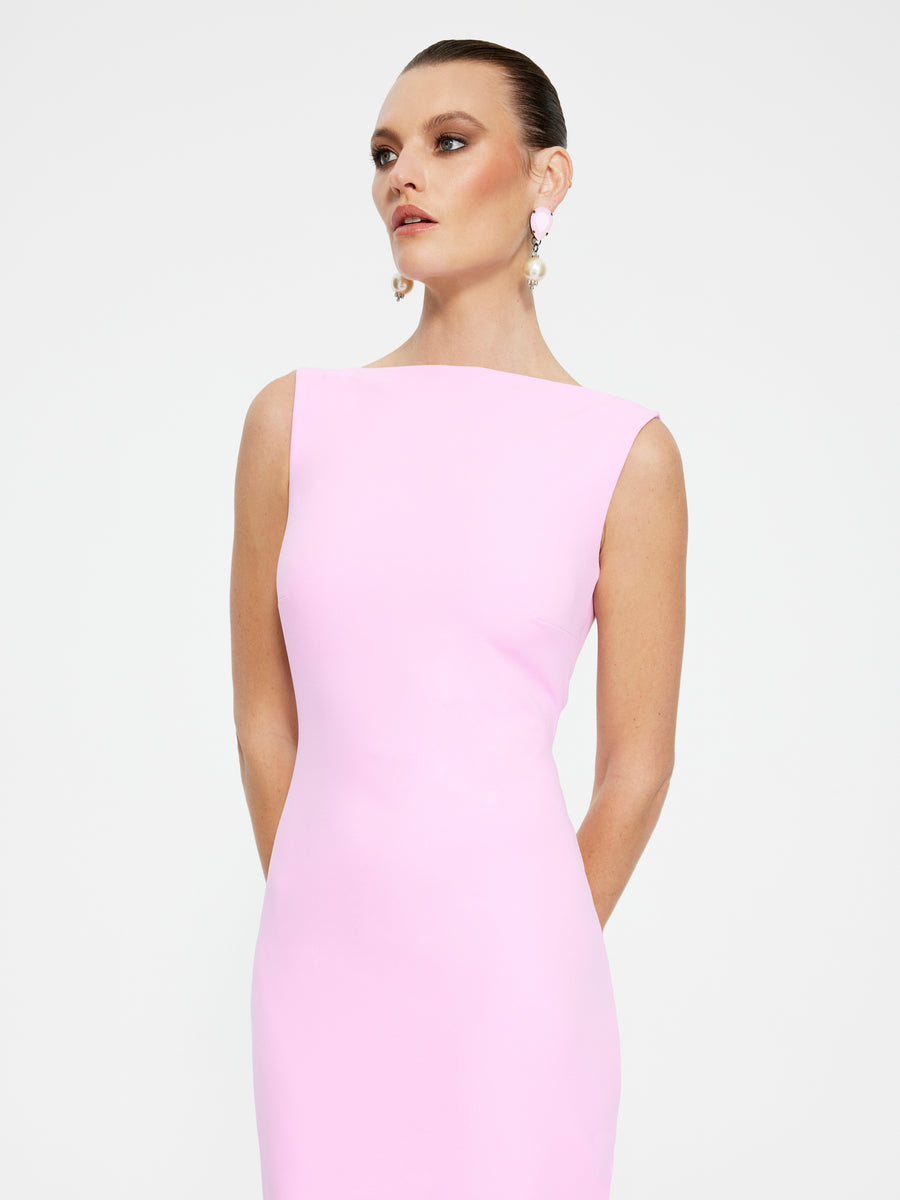 VERONA GOWN - Taffy Pink