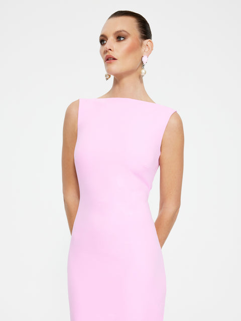 VERONA GOWN - Taffy Pink