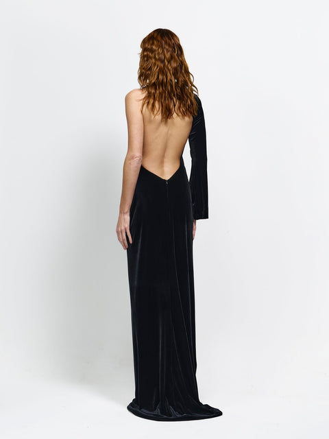 Amore Gown - Black Velvet - EFFIE KATS