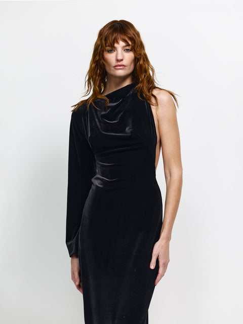 Amore Gown - Black Velvet - EFFIE KATS