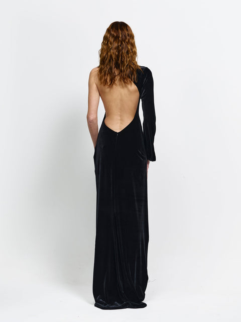 Amore Gown - Black Velvet - EFFIE KATS