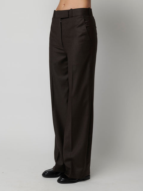 ASHA PANT - CHOCOLATE - EFFIE KATS
