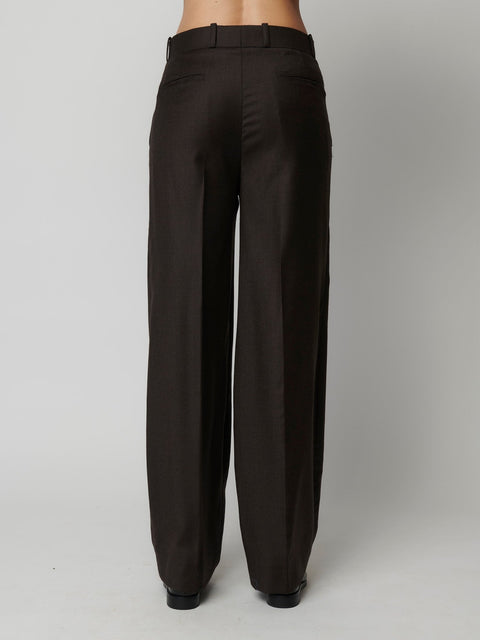 ASHA PANT - CHOCOLATE - EFFIE KATS