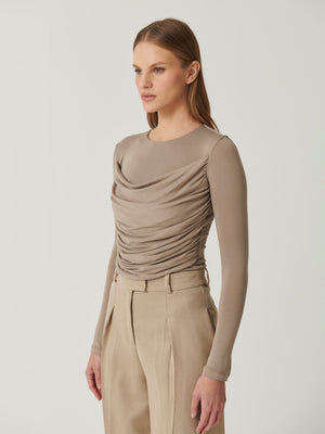 Avena Top - Roast Cashew - EFFIE KATS