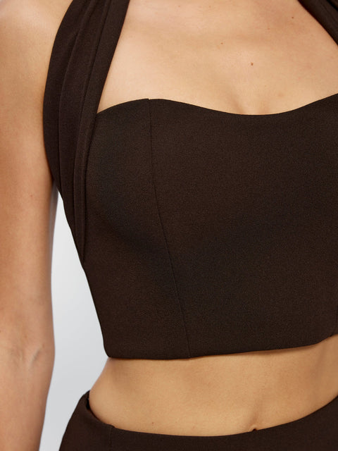 Avery Top - Coffee - EFFIE KATS