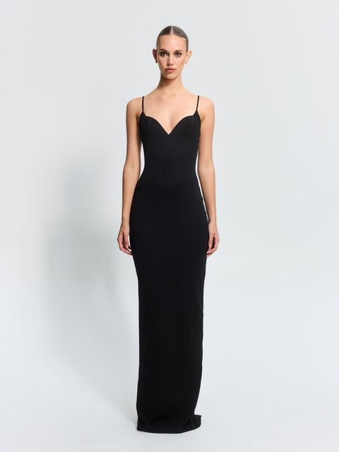 Azura Gown - Black - EFFIE KATS