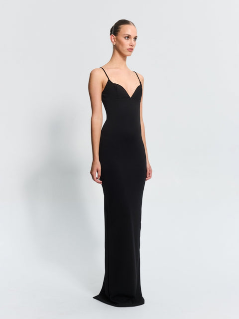 Azura Gown - Black - EFFIE KATS
