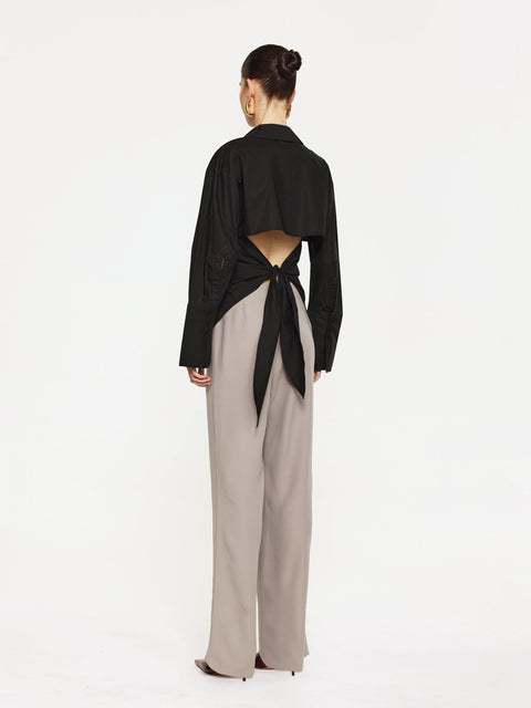 BROOKLYN SHIRT - BLACK - EFFIE KATS