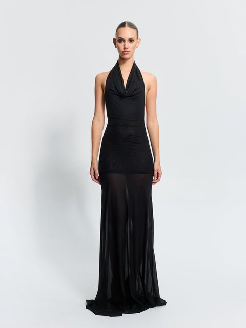 Cleo Gown - Black - EFFIE KATS