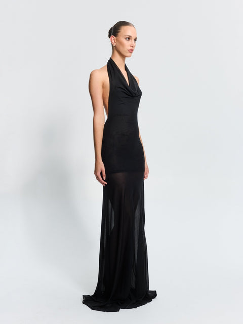 Cleo Gown - Black - EFFIE KATS