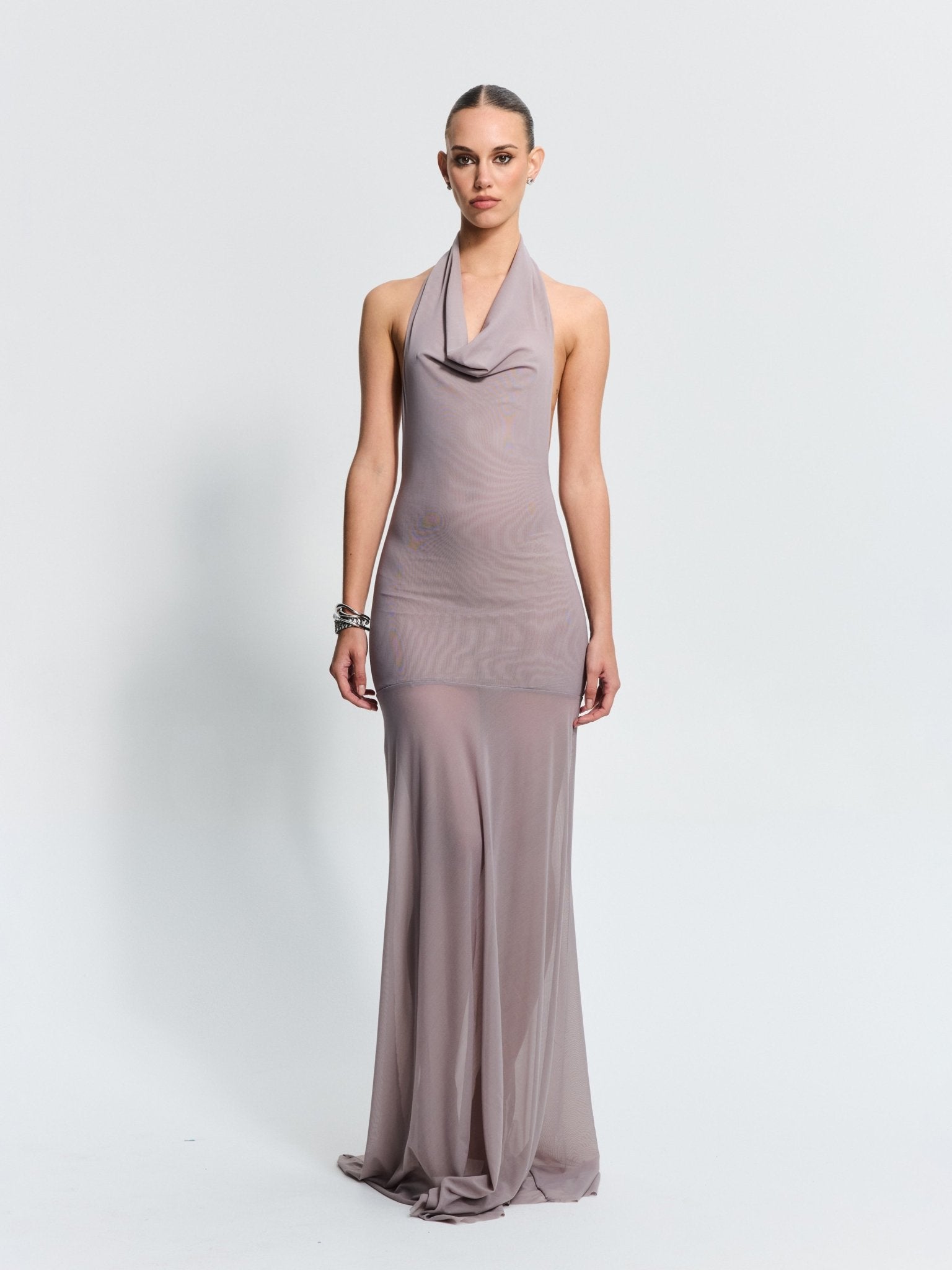 Cleo Gown - Mushroom - EFFIE KATS