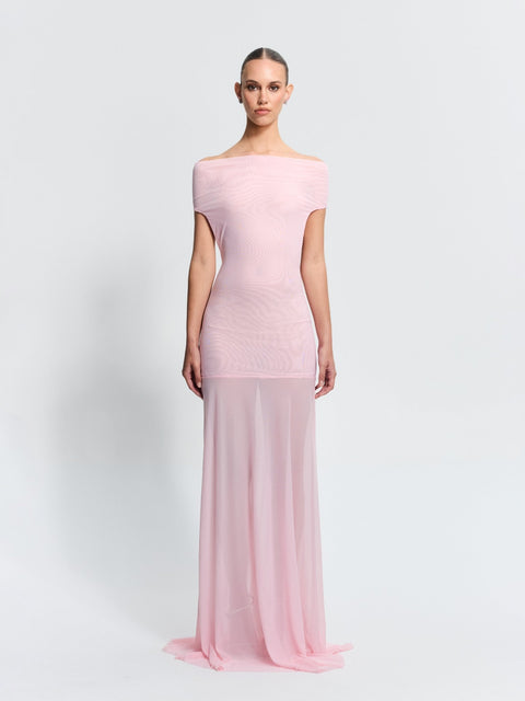 Cleo Gown - Petal Pink - EFFIE KATS