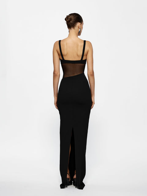 Cyia Gown - Black - EFFIE KATS