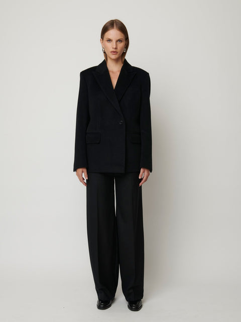 DALLAS BLAZER - BLACK - EFFIE KATS