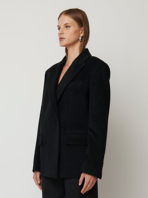 DALLAS BLAZER - BLACK - EFFIE KATS