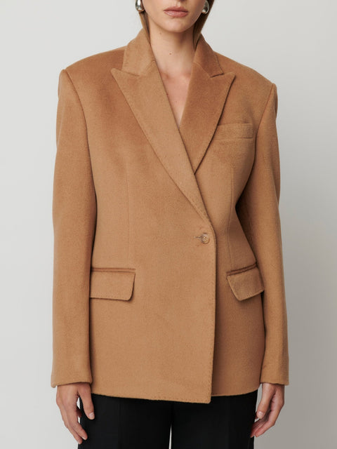 DALLAS BLAZER - CAMEL - EFFIE KATS