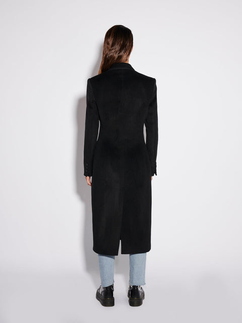 Double Breasted Coat - Black - EFFIE KATS