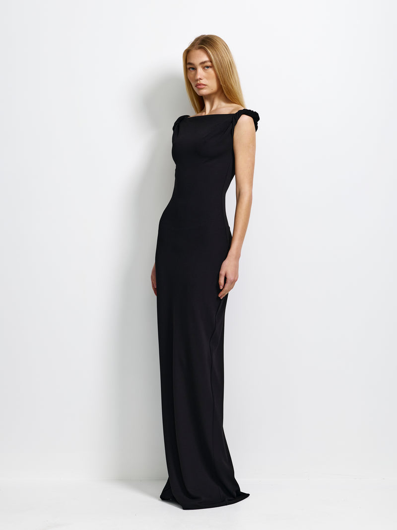 Honora Gown - Black - EFFIE KATS