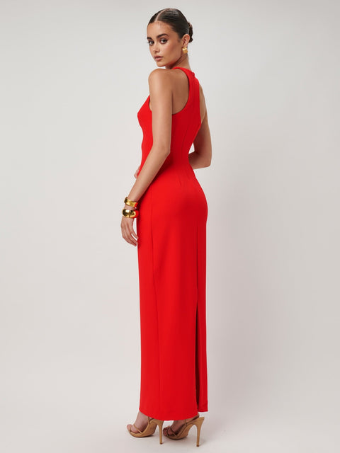 EIZA GOWN - CHERRY RED - EFFIE KATS