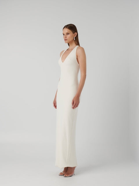 EIZA GOWN - IVORY - EFFIE KATS