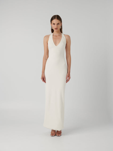 EIZA GOWN - IVORY - EFFIE KATS