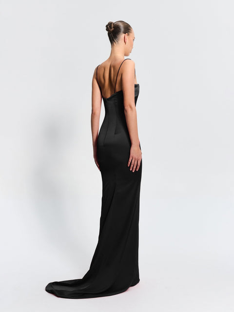 Everly Gown - Black - EFFIE KATS