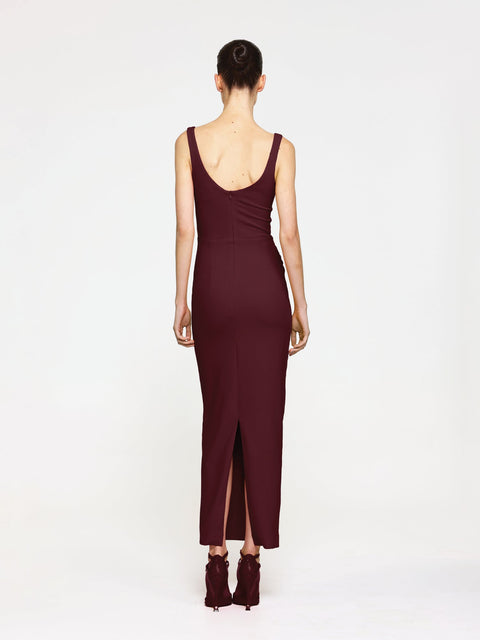 Gable Midi - Wine - EFFIE KATS