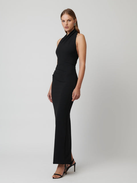 GALAN GOWN - BLACK - EFFIE KATS
